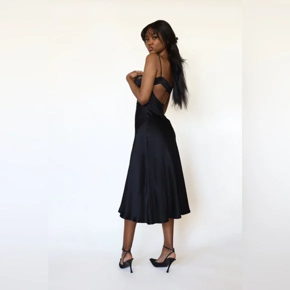 SOLD Mirror Palais NWOT ballet dress in black size S 🩰 - Picture 5 of 15